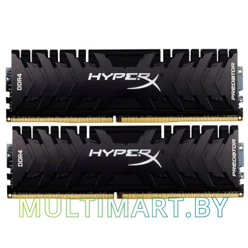 Оперативная память HyperX Predator 2x8GB DDR4 PC4-28800 (HX436C17PB4K2/16)